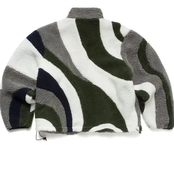 RARE Chinatown Market Mountain Expedition Swirl Sherpa NWT - Picture 4 of 6